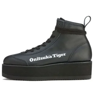 Delegation Chunk High Top Shoes ”Black Faux Fur”