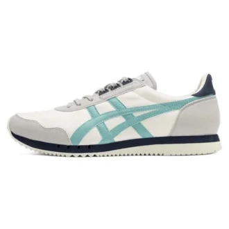 Dualio Marathon löparskor ”Cream White Grey Aqua”