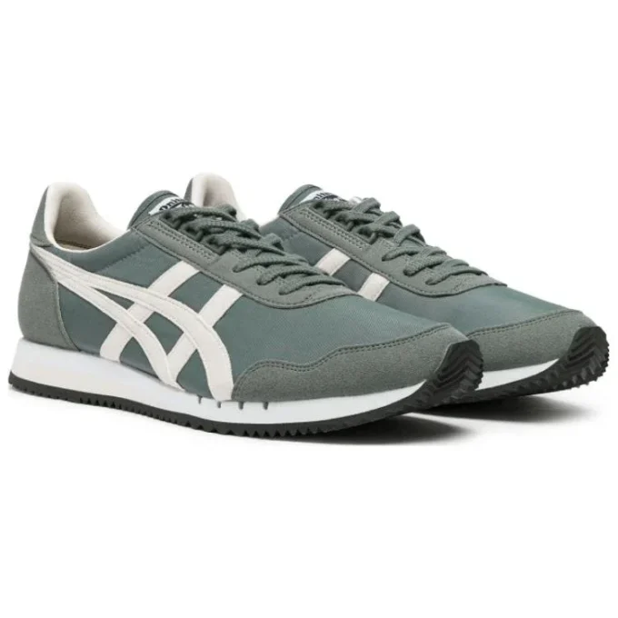 Dualio Marathon löparskor ”Green Cream White”