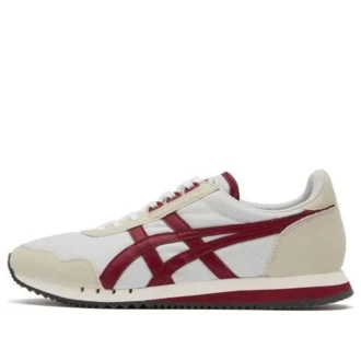 Dualio-skor ”Cream Burgundy”