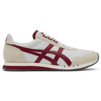 Dualio-skor ”Cream Burgundy”