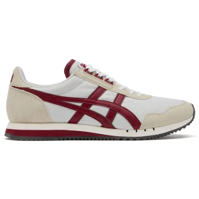 Dualio-skor ”Cream Burgundy”