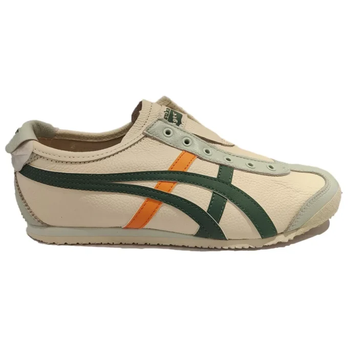 Mexico 66 Slip-On Sneakers ”Beige Grass Green”