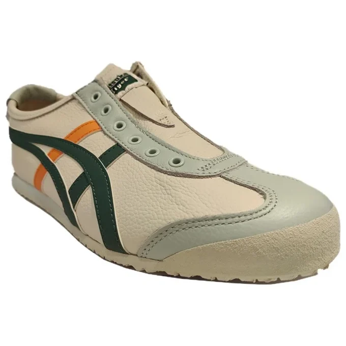 Mexico 66 Slip-On Sneakers ”Beige Grass Green”
