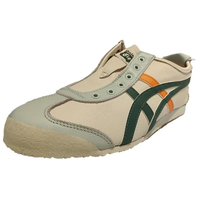 Mexico 66 Slip-On Sneakers ”Beige Grass Green”