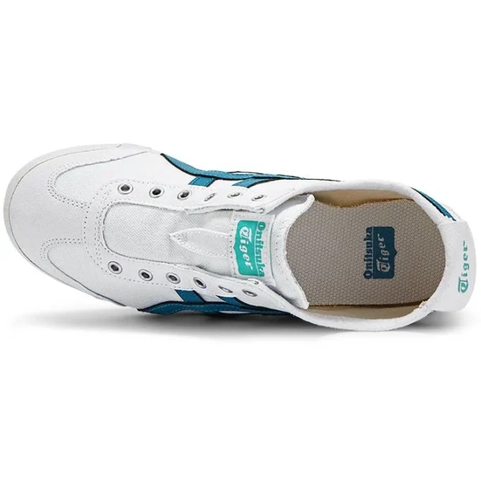 Mexico 66 Slip-On ”Vit Blå Teal”