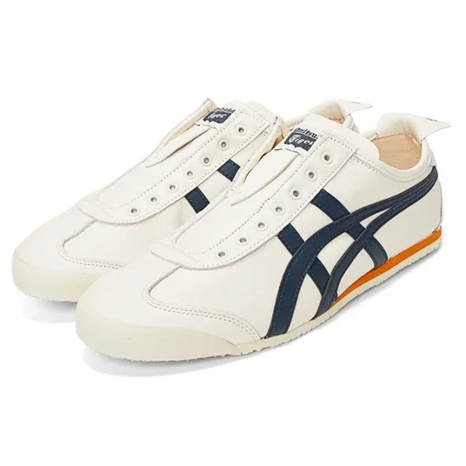 Mexico 66 Slip-On ”Vit Marinblå Gul”