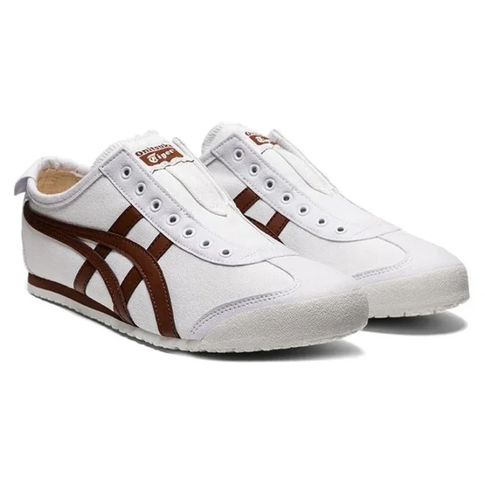 Mexico 66 Slip-On ”Vit rödbrun”