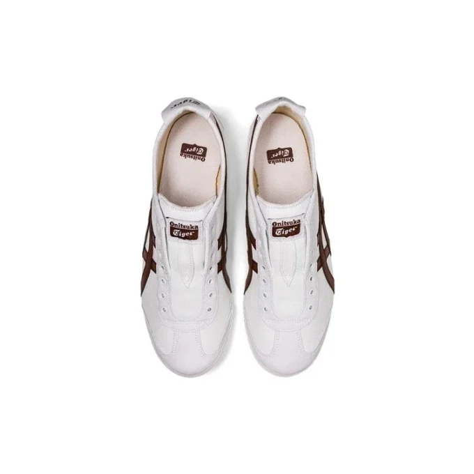 Mexico 66 Slip-On ”Vit rödbrun”
