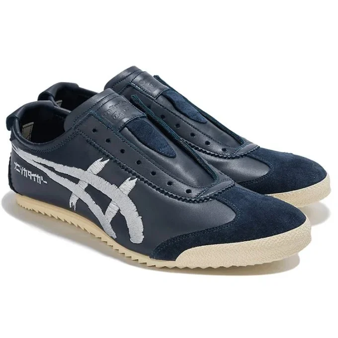 Mexico Slip-on Deluxe ”Navy White”