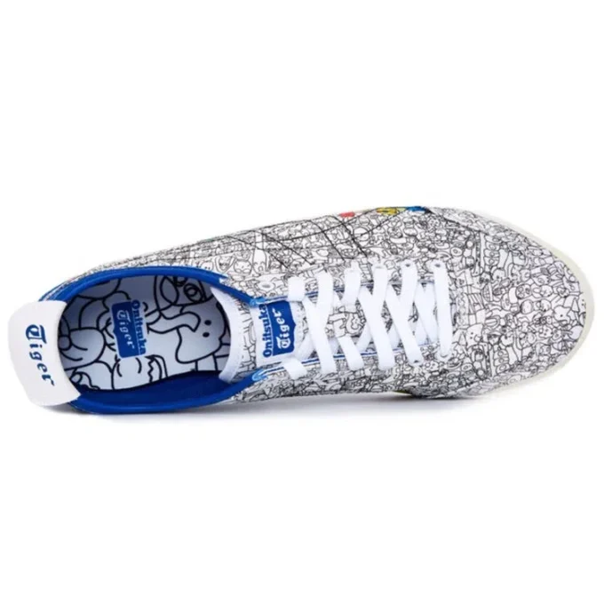 Onitsuka Tiger x Kanta&Kaede Mexico 66 Sneakers ”White Black Blue”